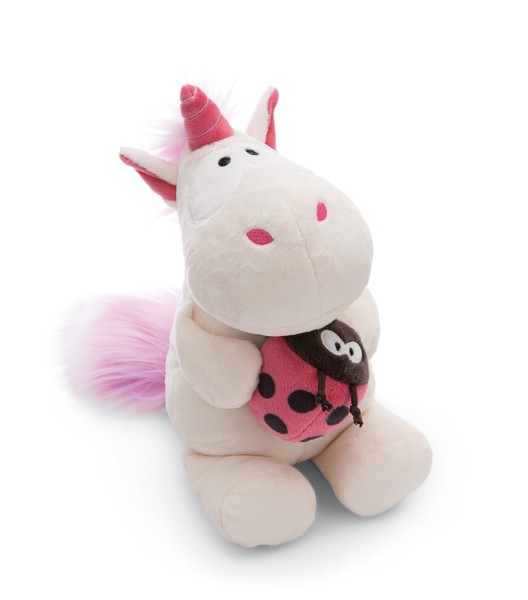 Nici Einhorn Theodor mit Marienkäfer 35 cm schlenkernd