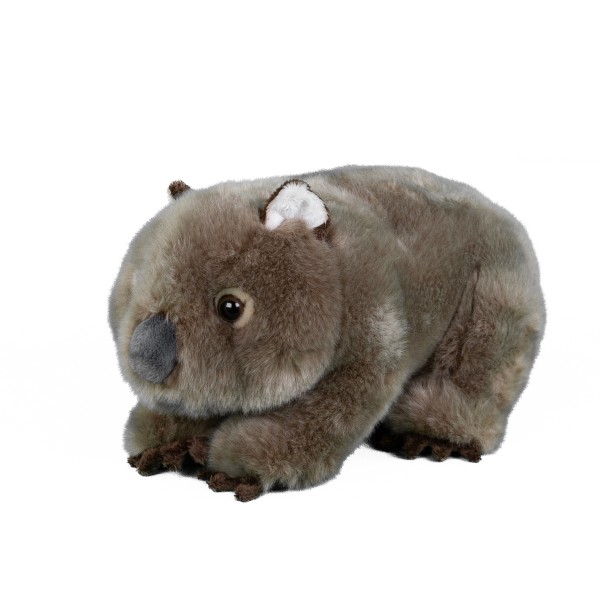 Kuscheltier Wombat braun 28 cm Plüschwombat