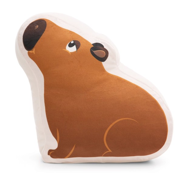 Nici Kissen Capybara Happybara figürlich 34 cm