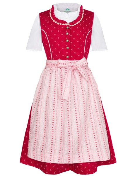 Isar Trachten Dirndl rot