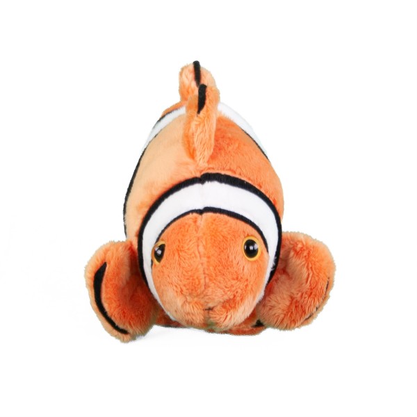 Kuscheltier Clownfisch 19 cm orange/weiß Fisch Plüschtier