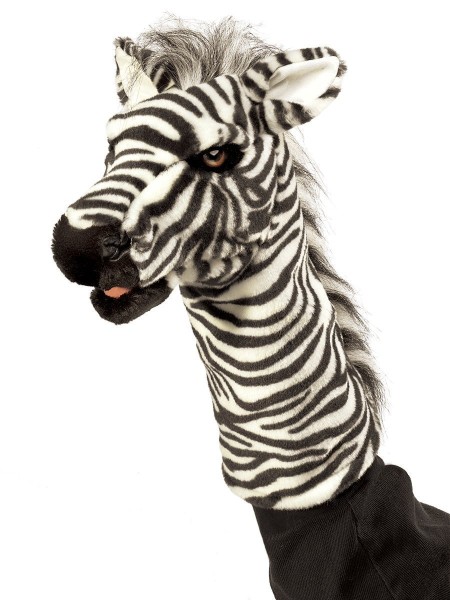 Folkmais Handpuppe Zebra 30 cm