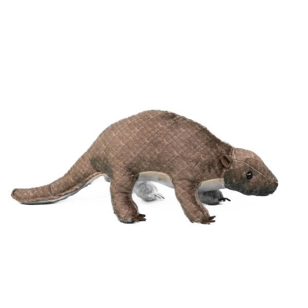 Kuscheltier Schuppentier braun 35 cm Plüschpangolin