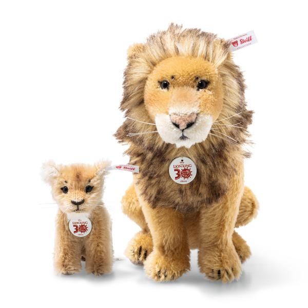 Steiff Mufasa und Simba Set 17 cm Disney König der Löwen 356179