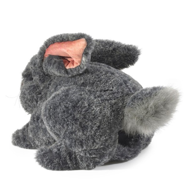 Folkmanis Handpuppe Hase grau 20 cm