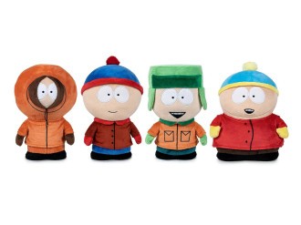 Plüschtier Eric Cartman 23 cm rot/gelb/blau von South Park