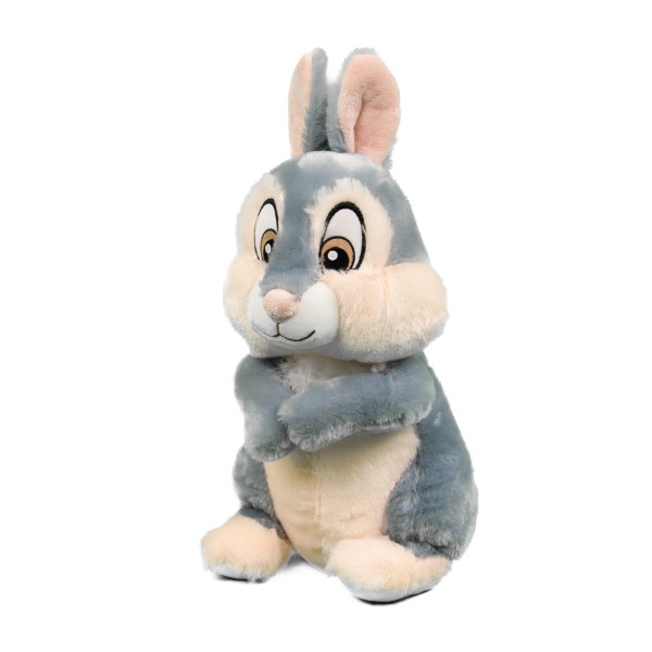 Kuscheltier Hase Klopfer Disney sitzend grau 30 cm Plüschhase