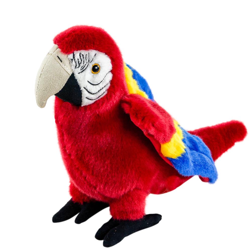 . e Kuscheltier Lori rot Vogel Papagei
