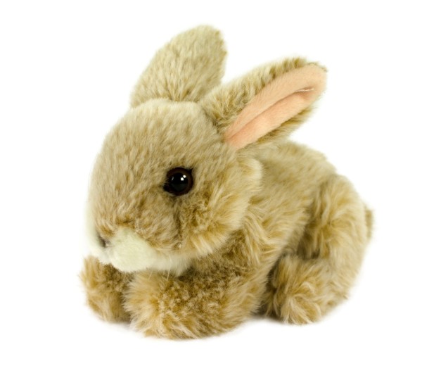 Kuscheltier Hase hellbraun 18 cm