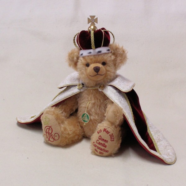 Hermann Coburg Teddybär Queen Camilla Coronation Bear 36 cm