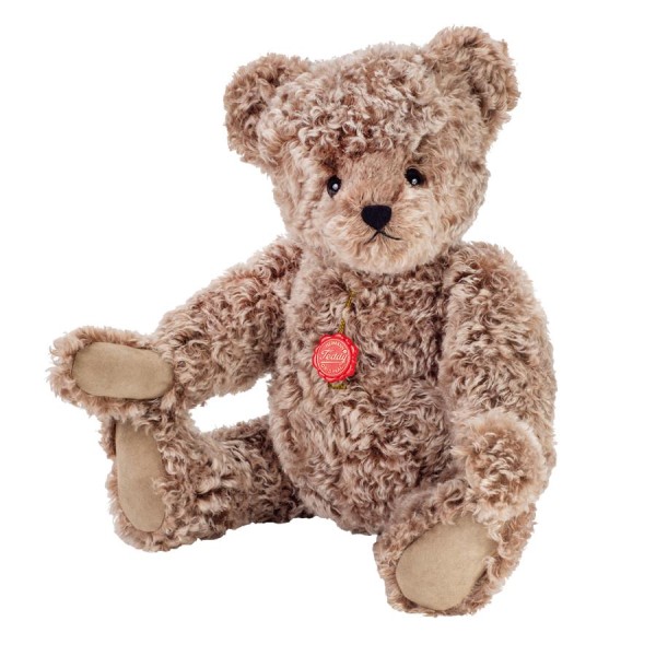 Teddybär Wolfram Brummstimme 55 cm braun meliert