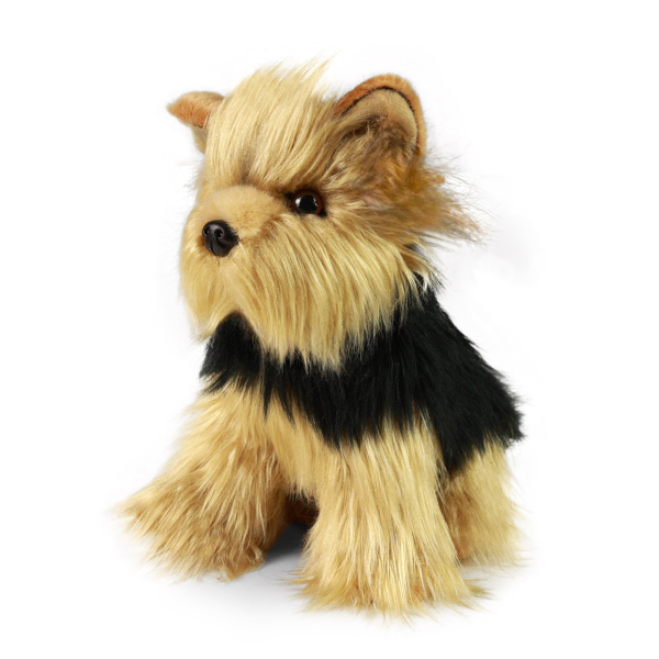 Kuscheltier Yorkshire Terrier braun/schwarz 25 cm sitzend