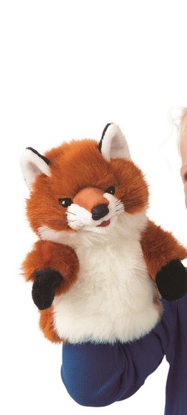 Folkmanis Handpuppe Fuchs 20 cm