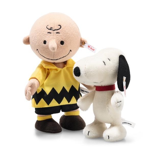 Steiff Charlie Brown mit Snoopy Set 21 cm 356070