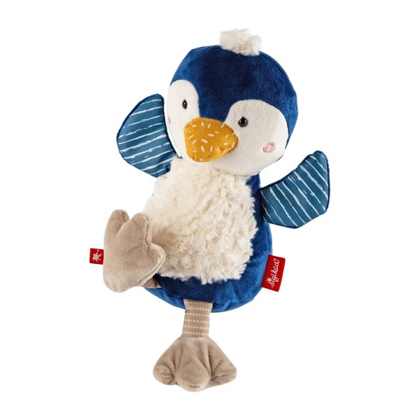 Sigikid Kuscheltier Pinguin Patchwork Sweety blau 27cm