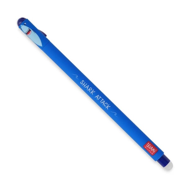 Erasable Gel Pen Hai 15 cm blau