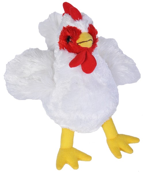 Wild Republic Huhn weiß 18 cm Kuscheltier