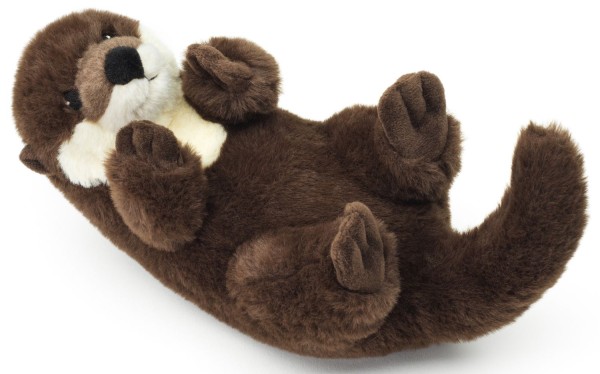 Kuscheltier Otter braun 23 cm Plüschotter