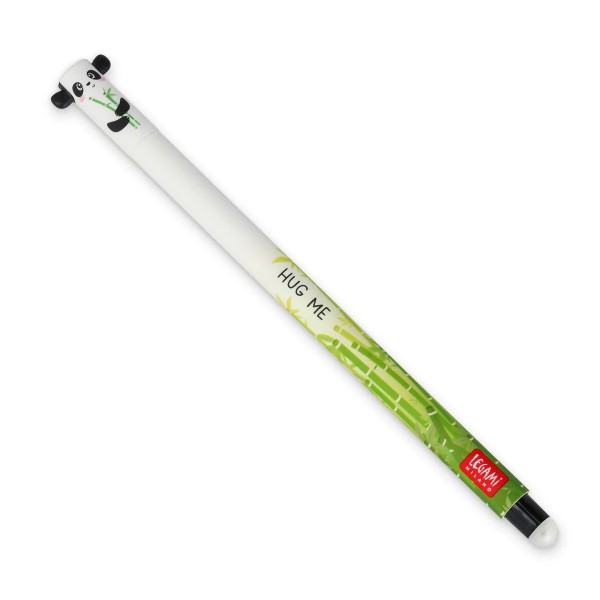 Erasable Gel Pen Panda 15 cm weiß/schwarz