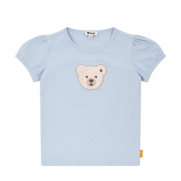 Steiff T-Shirt kurzarm hellblau