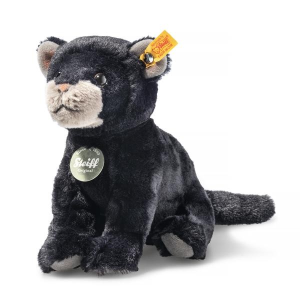 Steiff Taky Baby Panther 19 sitzend schwarz 067938