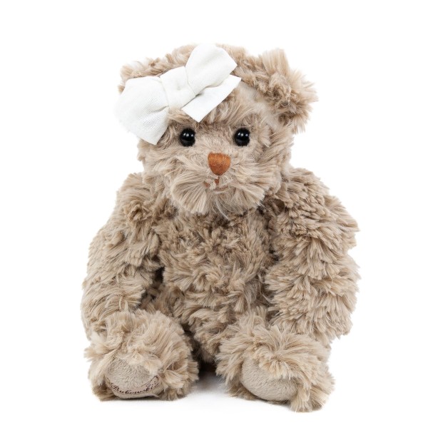 Bukowski Teddybär Romy 25 cm mit Schleife am Kopf